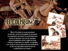 Espectaculo romano en el coliseo