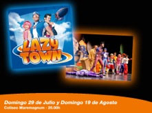 Espectaculo de lazy town